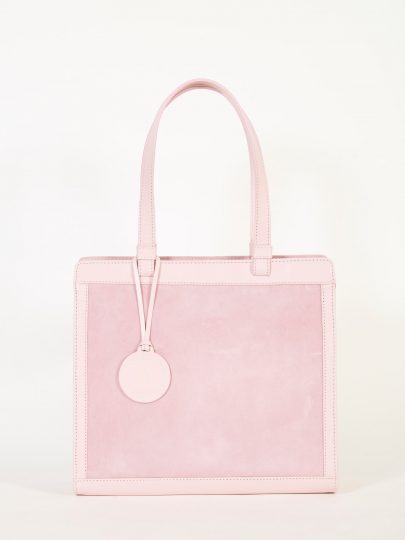 PINK CARRÉ HANDBAG