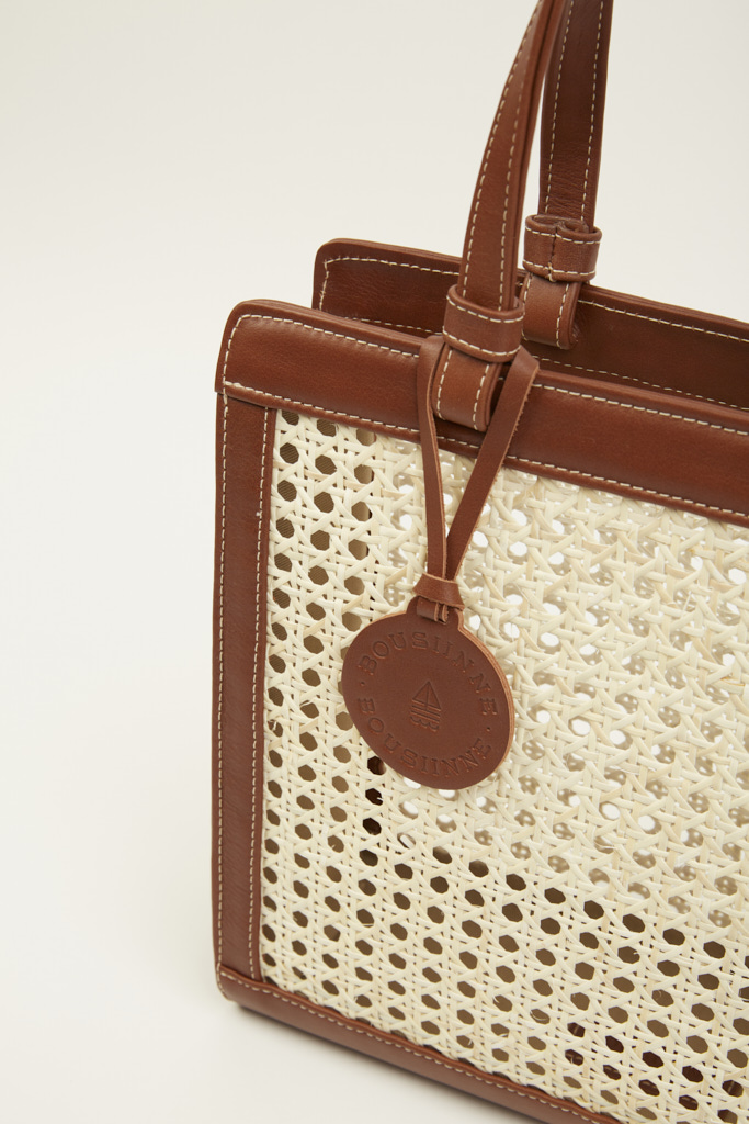 BROWN CHAÎSE CARRÉ HANDBAG
