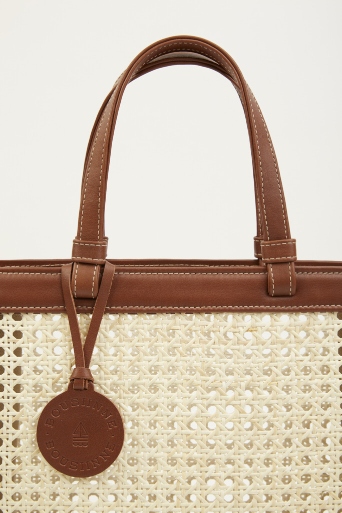BROWN CHAÎSE CARRÉ HANDBAG