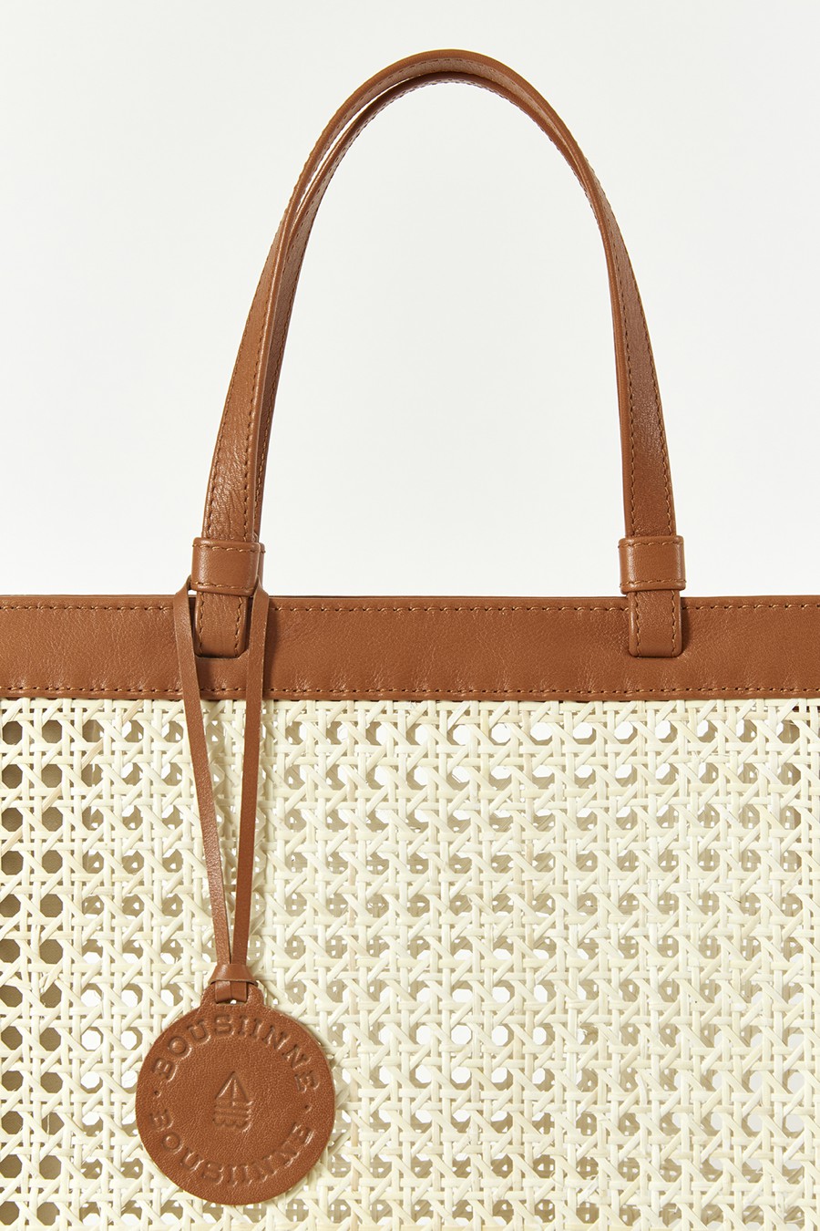 CAMEL CHAÎSE CARRÉ HANDBAG