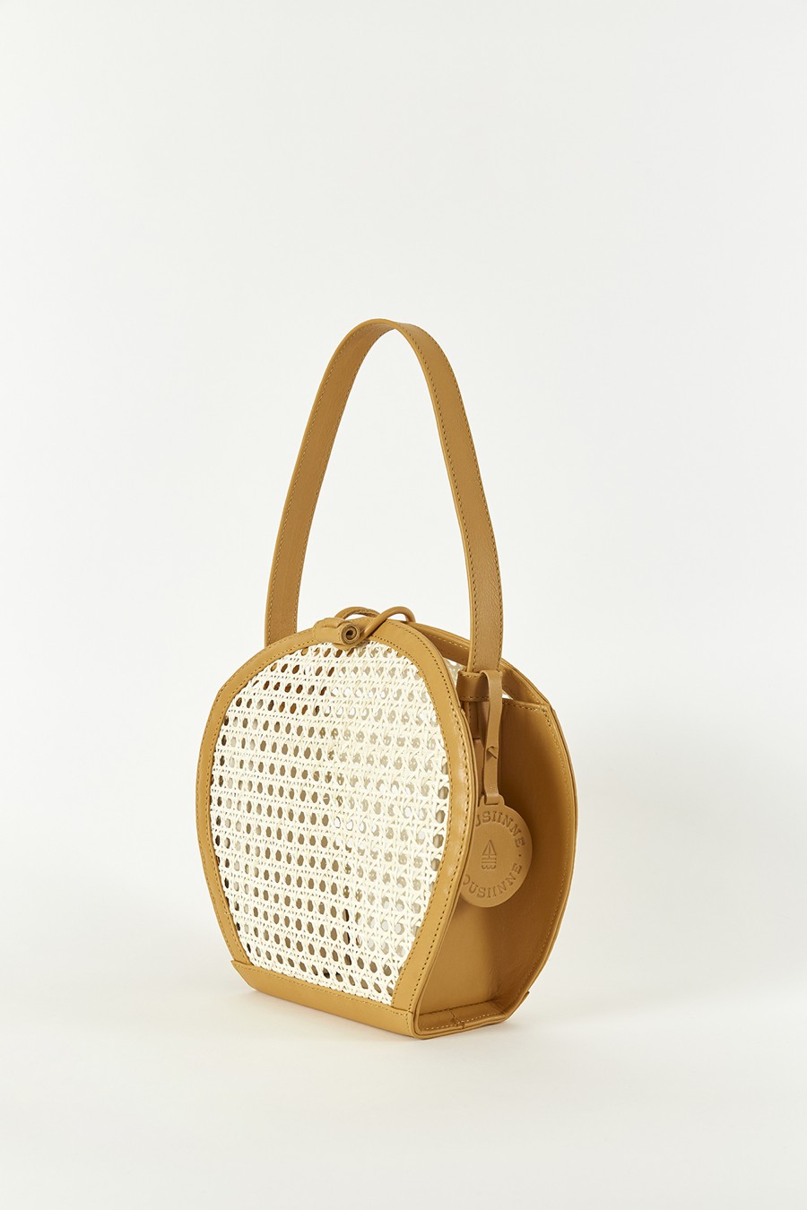 MUSTARD CHAÎSE BALLON HANDBAG